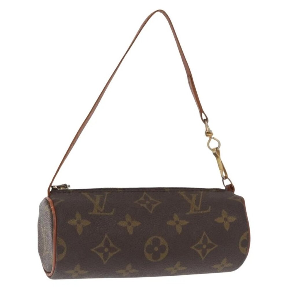 LOUIS VUITTON Monogram Papillon Pouch LV Auth